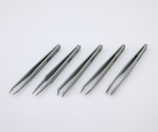 1-2137-02 プラスチックピンセット No.231 先丸