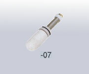 1-301-07 自動乳鉢用 アルミナ乳棒 AL-15B