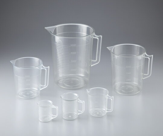 1-4627-12 TPX手付きビーカー200mL