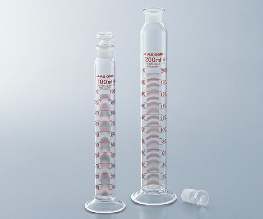 1-8563-09 有栓メスシリンダー 300mL