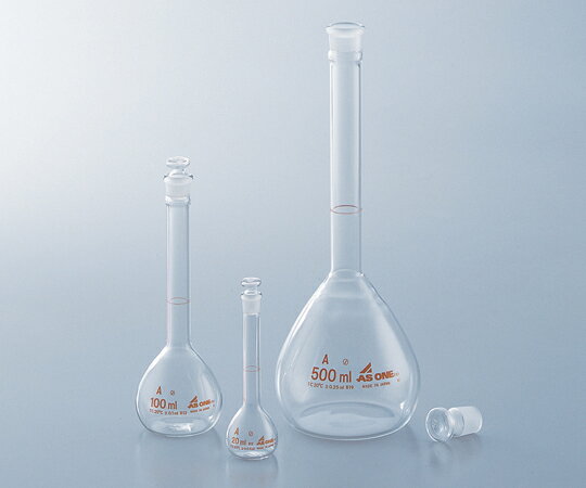 1-8564-01 メスフラスコ 白 5mL