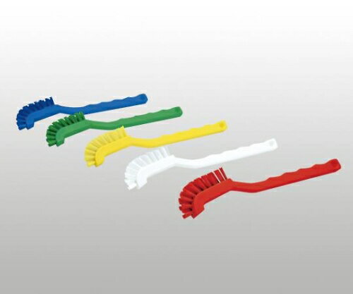 2-2359-11 サニーフーズHACCPユーティリティブラシ ハード 白(4)