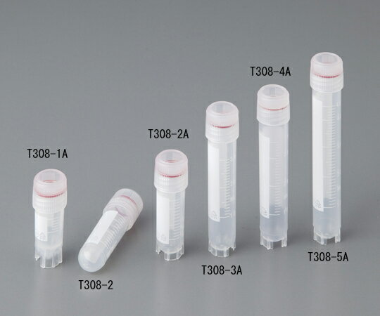 2-3881-04 クライオバイアル 3.0mL(外ネジ・自立型)