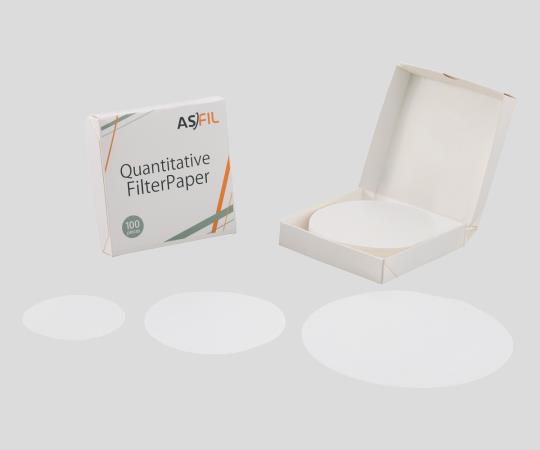 2-874-02 定量濾紙(アズフィル) 9cm 2029