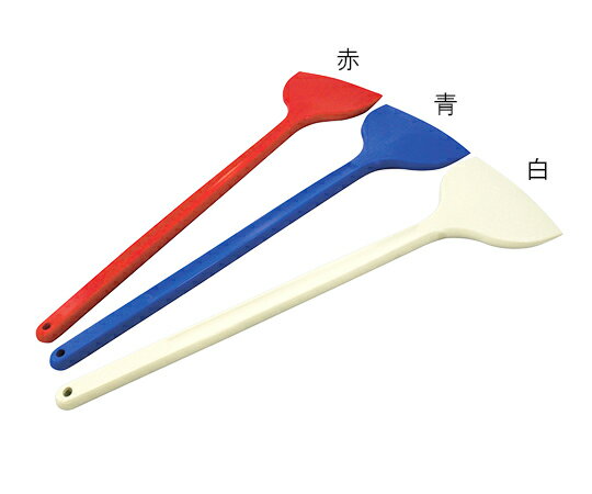 3-6176-01 シリコンクリーンヘラ 白 130×500mm