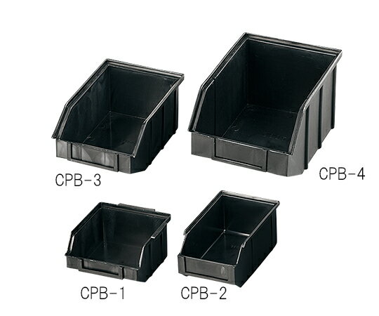 3-6551-04 導電パーツボックス 233×159×120