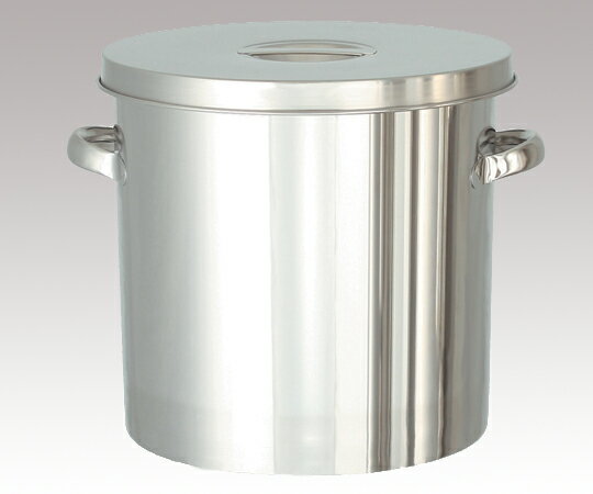 4-5625-03 フタ付きステンレスタンク 20L