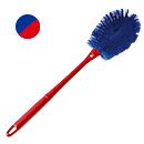 バーテック バーキュート 柄付たわし Lサイズ 柄色 赤 BCTARH-LB 青