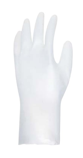 ※画像はイメージです。※本商品はメーカー取り寄せ商品です。※掲載商品は予告無く販売終了となっている場合があり、出荷確約をするものではありません。■特徴●より厳しい検査基準をクリアしたタイプ●耐溶剤性に優れたポリウレタン製●膜厚0.2mmの薄手で作業性に優れます。●使用後の硬化がなく、繰り返し使えます。●有機溶剤の飛沫防止やウエス等での拭き取り作業に。●パウダーフリー■仕様●サイズ：S●全長：30cm●厚み：0.2mm●材質：樹脂部：ポリウレタン繊維部：なし●仕様：パウダーフリー