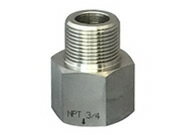 アソー 変換内外ソケット ステンレス (SUS304) PT1/2 (外) ×NPT1/2 (内) NF-8344