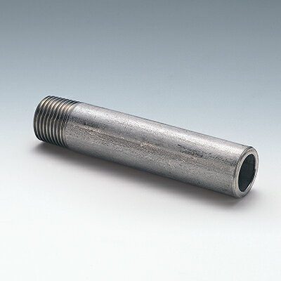 フローバル(株) 片長ニップル VWLN-03100 3/8×100