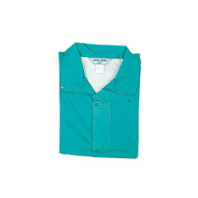 冨士ビニール工業 レインストーリー350 コート グリーン LL