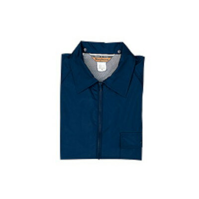 冨士ビニール工業 シンプルコート裏付 上下セット ネイビー 5L