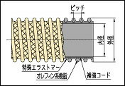 タイガースポリマー　タイエコライト　WS型　定尺品　φ100×20m×5巻（100mロット）　※受注生産品