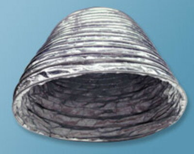 タイロン　吸排気用ダクト　アルミダクト(オーバルタイプ)　OVAF型　クリップタイプ　カット品　275φ×1m　　【受注生産品】