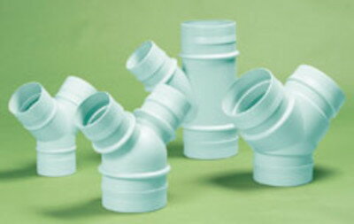 タイロン　樹脂製分岐Y管　主管150φ　分岐管100φ×2　P-RY1510B