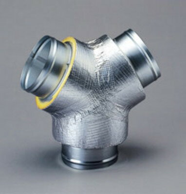 タイロン　異径継手管　グラスウール断熱仕様　二股Y管RY型　120°Y管　RY3530　【受注生産品】