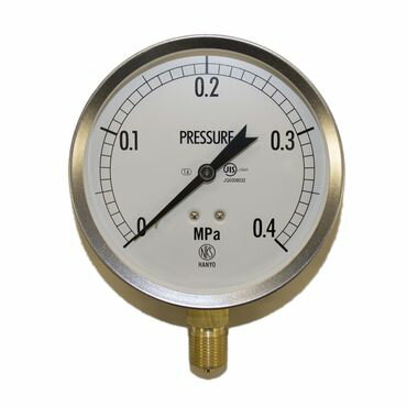 長野計器 GS50-121K シルバーM 圧力計(A型・Φ60・G1/4B) 0.6MPA