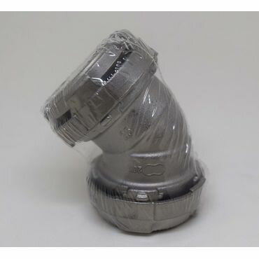 東尾メック KK-45L SU管用継手 KKベスト 45°エルボ 50