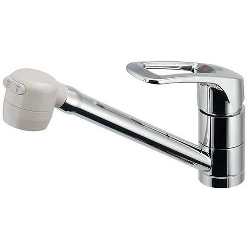 カクダイ シングルレバー混合栓 117-124