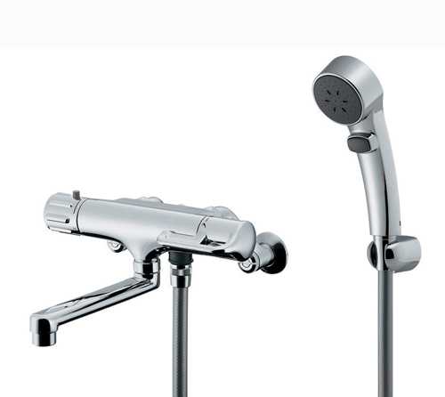 カクダイ サーモスタットシャワー混合栓(逆配管) 173-136