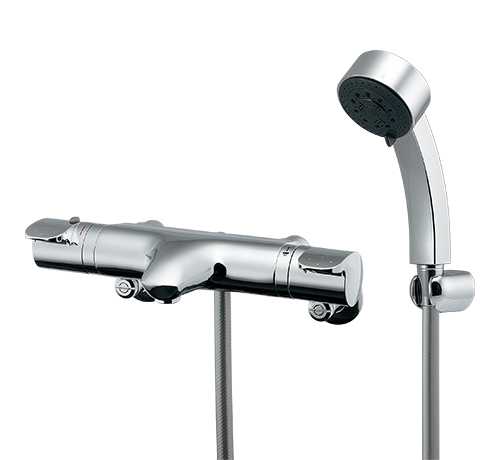 カクダイ サーモスタットシャワー混合栓 173-214K