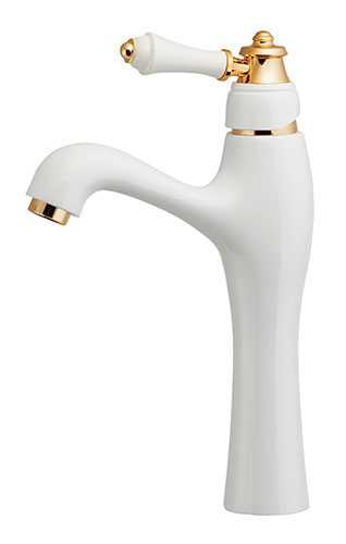 カクダイ シングルレバー混合栓(ミドル) 183-203GN