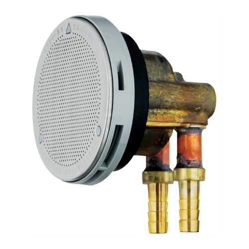 カクダイ 一口循環金具(ペア耐熱管用) 10A 415-101