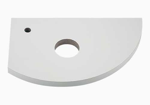 カクダイ コーナーカウンター//L・R兼用タイプ、深雪 497-007-W