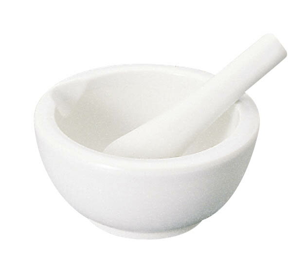 磁製乳鉢(乳棒付) N-06 60mm