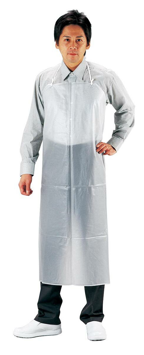 日本医理器材 ビニール前掛 胸前掛