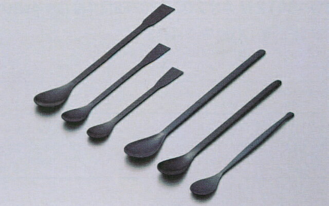 PTFEコーティングスパーテル 全長150mm片匙