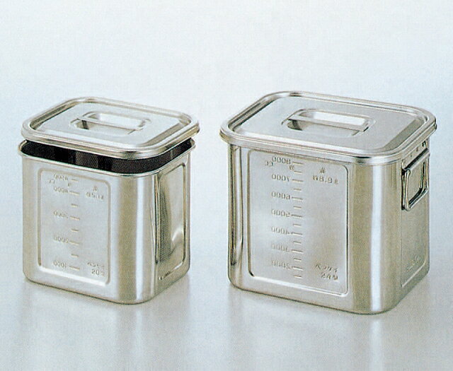 角形目盛付ポット SUS304 #33 23.5L