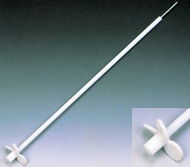 PTFE プロペラ式攪拌棒 全長350mm