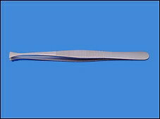 k-27ステンレスピンセット 品番270001 全長120mm