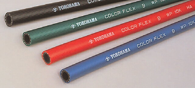 カラーフレックス 6 6.3×12.5mm(100m) 緑(4)