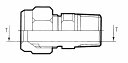 F-LOCK30チューブフィッティングMCT 30-6MCT4-C
