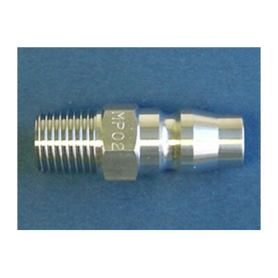 ニューマシン ハイカプラ ユニック MP型 プラグ×オネジ ステンレス(片路開閉) MP-03-SUS