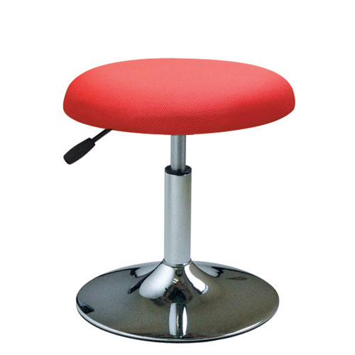 ルネセイコウ　コーンワイドスツール　CNW2−4053　レツド／クロムメツキ