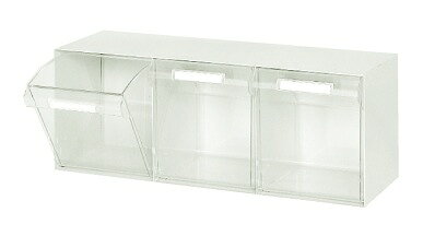 【個人宅への配送不可商品】【代金引換不可商品】こちらの商品はメーカーからの直送のみとなります。（※代金引換での発送は不可となります）個人さま宅への配送は対応不可となりますので、法人さま宛の住所をご記入ください。時間指定・土日祝着指定は受付できません。配送は混載便となり車上渡しとなります。ご了承ください。※弊社にてお支払方法の変更処理が出来ないため、「代金引換」でご注文を頂いた場合は、当日もしくは翌営業日中にご注文をキャンセルさせて頂きます。ご不便をお掛けしますが、何卒ご了承のほどよろしくお願いいたします。※画像はイメージです。※本商品はメーカー取寄せ商品となります。■特徴画期的な前倒式ボックスで、出し入れがスムーズに。■仕様●外寸：W600×D200×H228mm●カラー：ニューグレー●質量：7kg■補足●セット内容（付属品）：ボックス＝CT-3B：3個■出荷目安：通常2〜4営業日以内に発送可能です。（欠品などによる遅延が発生する場合は、都度ご連絡いたします）※代金引換でご注文頂いた場合は、確認次第キャンセル対応させて頂きます。改めて別の方法でご注文頂けましたらと存じます。ご不便をお掛けいたしますが、何卒よろしくお願いいたします。
