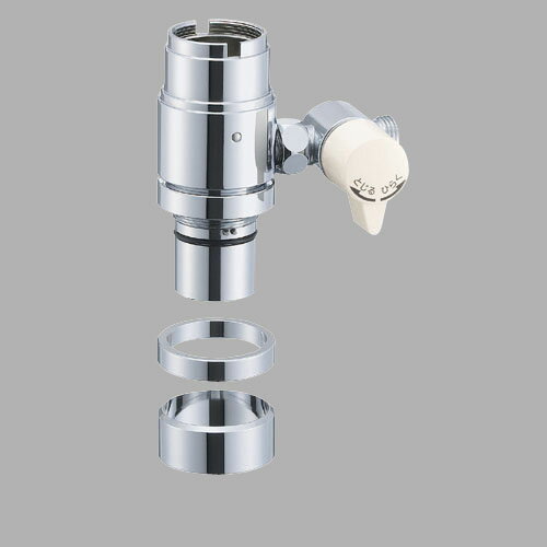 三栄水栓 シングル混合栓用分岐アダプター B98-1B