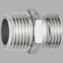 三栄水栓 ステンレスフレキニップル TS20-13