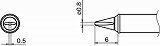 白光 こて先/0.8WD型 T3102WD08