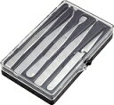 TRUSCO ステンレス製ピンセット 5本組セット TSP91