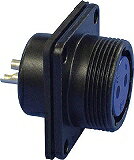칠성 과학 연구소 방수 메탈 커넥터 NJW-20 시리즈 2극 RF NJW202RF