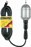 ハタヤ 補助コードハンドランプ 60W耐震球付 電線5m 2Pコンセント付 CM05A