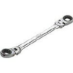 KTC ラチェットめがねレンチ(両頭型首振りタイプ) 6×7mm MR10607F