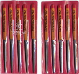 ツボサン 組ヤスリ 10本組 半丸 荒目 HA01001