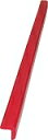 TRUSCO 安心クッションL字型90cm 小 レッド TAC09