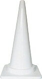 Rakuten - TRUSCO 安全コーン 幅380mm×高さ700mm ホワイト TCCW